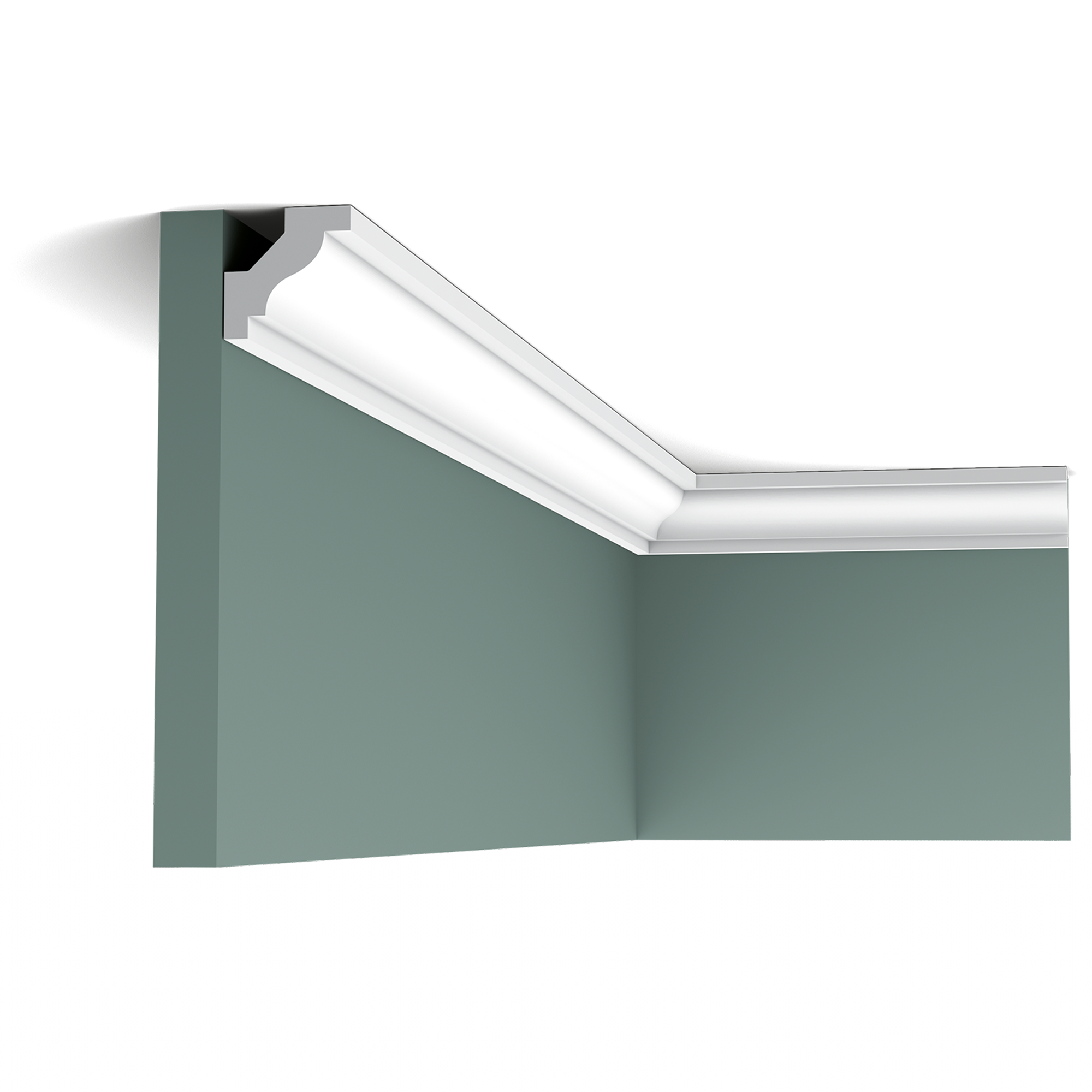 Карниз потолочный C230 из полиуретана Orac Décor
