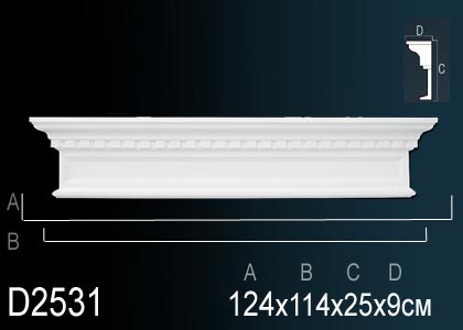 Обрамления дверей D2531