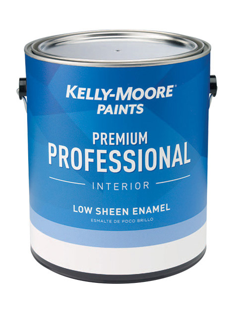 Краска профессиональная интерьерная KELLY-MOORE Premium Prof (цвет: white base, low sheen), банка 3,78 л