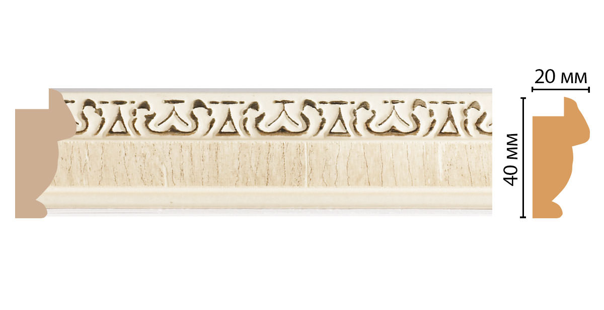 Багет DECOMASTER 807-6 (40*20*2900мм)