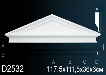 Обрамления дверей D2532