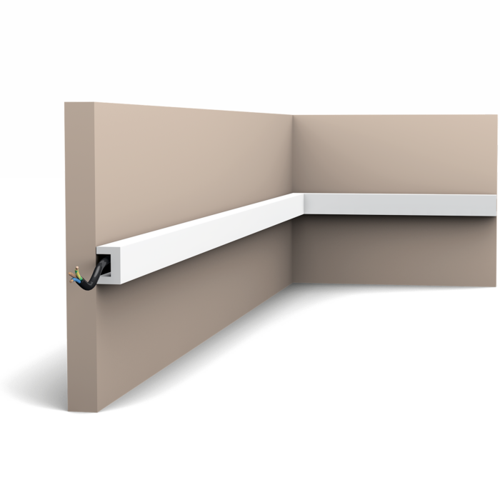 U-ОБРАЗНЫЙ ПРОФИЛЬ С КАБЕЛЬ КАНАЛОМ CX190 U-PROFILE Orac Decor