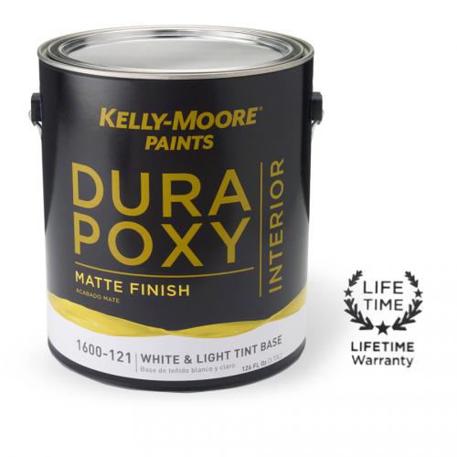 Краска антивандальная интерьерная KELLY-MOORE DuraPoxy (цвет: white base, matte), банка 3,78 л