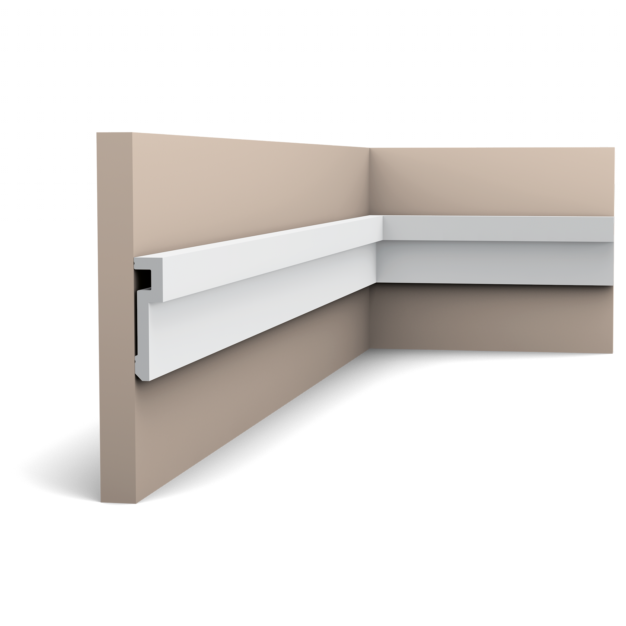 Молдинг PX198 U-STEPS под покраску Orac Decor