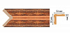 Угол DECOMASTER 142-767 (50*50*2400мм)