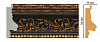 Багет DECOMASTER FM9-4 (94*36*2850мм)